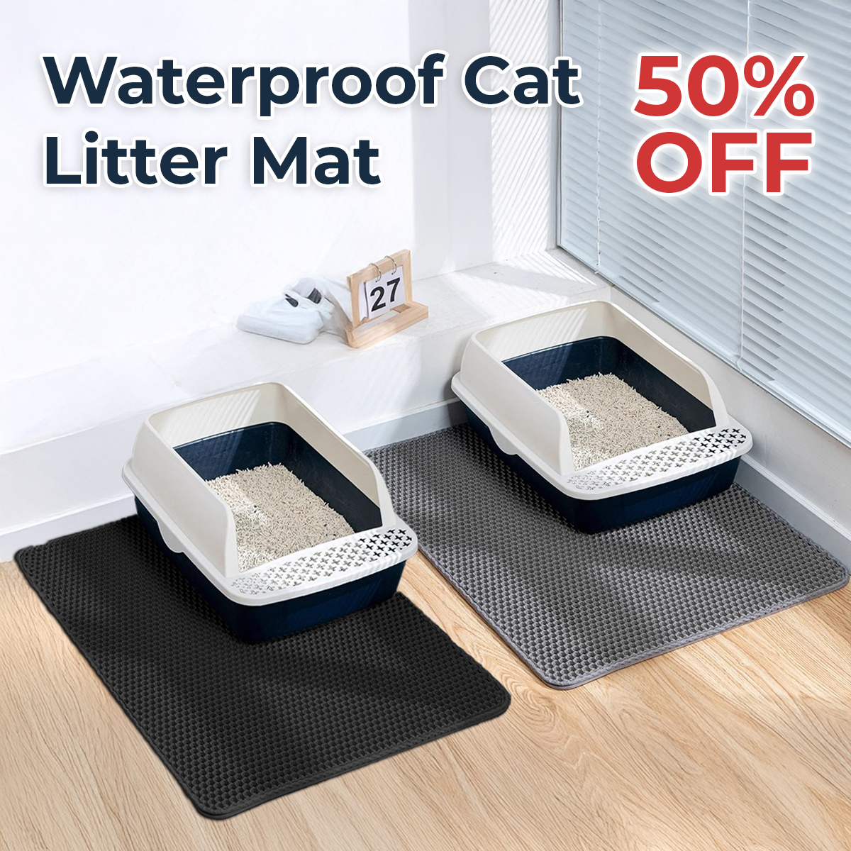 Waterproof Cat Litter Mat
