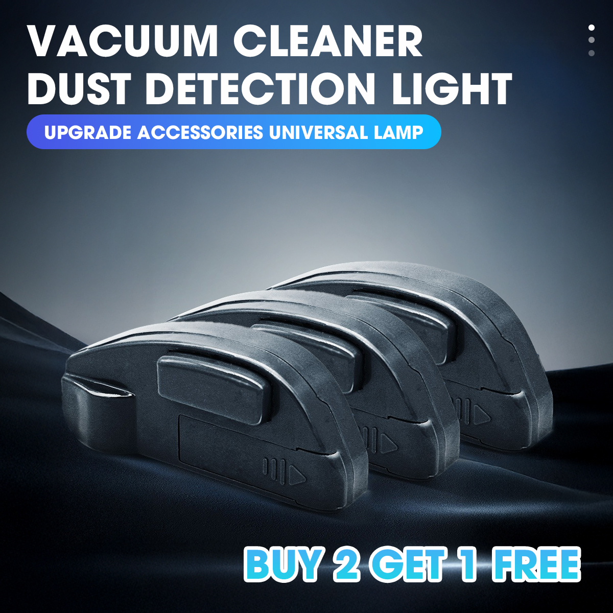 Vacuum Cleaner Dust Illumination Light🔥Help You See More dust and Dog Hair