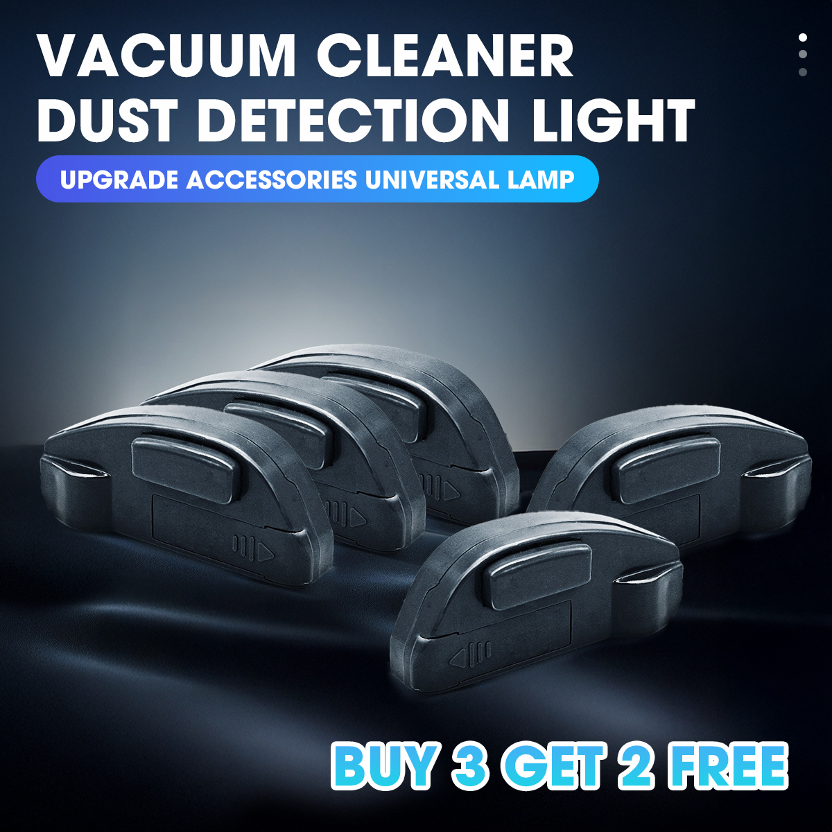 Vacuum Cleaner Dust Illumination Light🔥Help You See More dust and Dog Hair