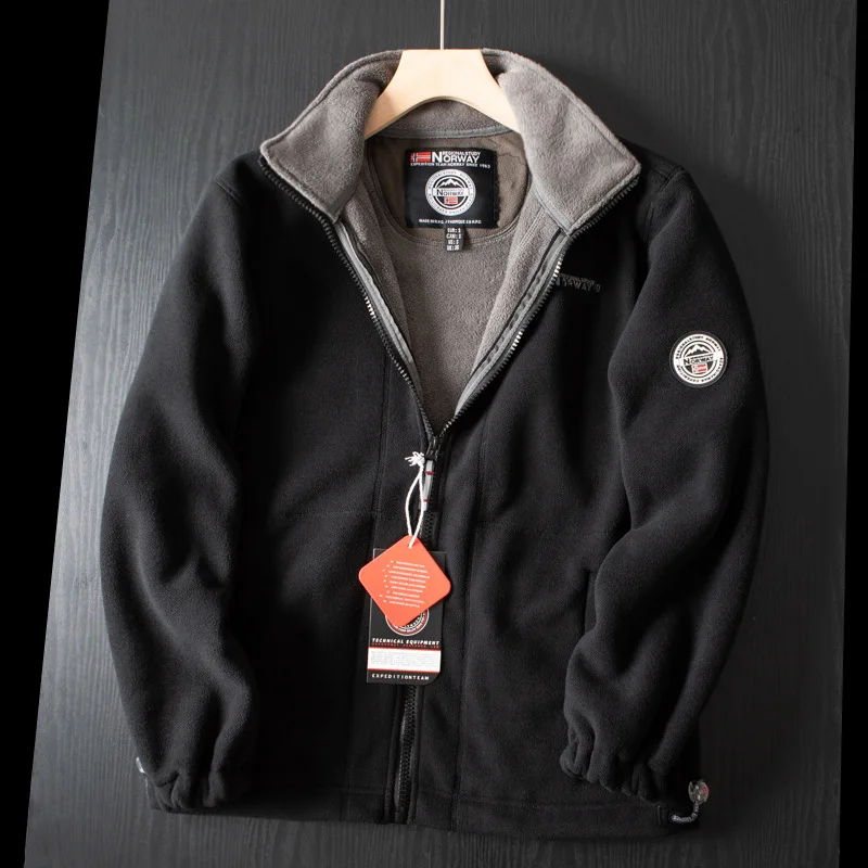 🔥Men’s Double-Layer Polar Fleece Jacket（49% OFF）