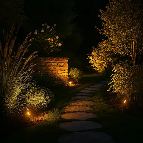 CreativeLighting™ Solar Powered Garden Spotlight | Waterproof Auto On/Off Outdoor LED Accent Light