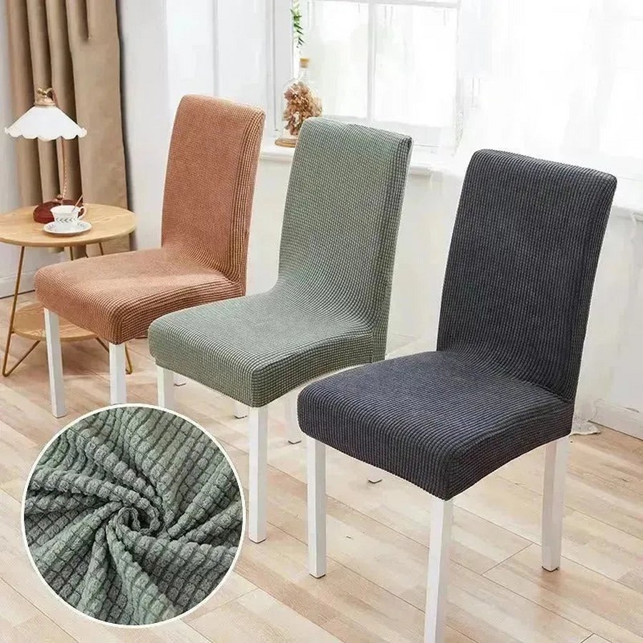Modern Waterproof Stretch Dining Chair Covers