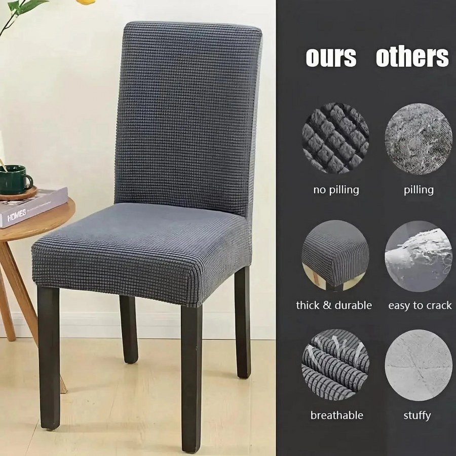 Modern Waterproof Stretch Dining Chair Covers