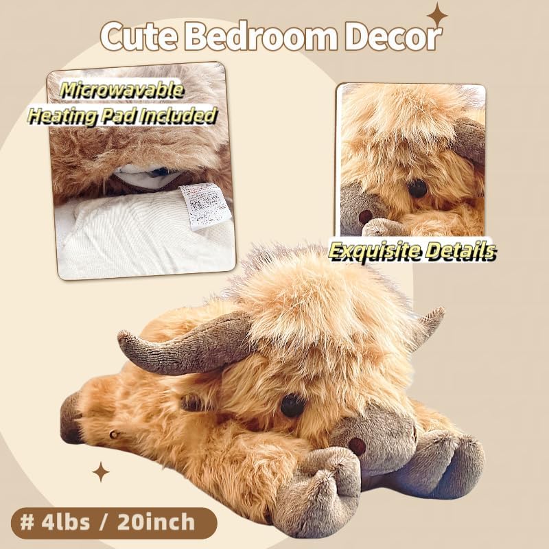 🎁Last Day Promotion 49% OFF 🐮 Highland Cow Plush – The Cozy Companion