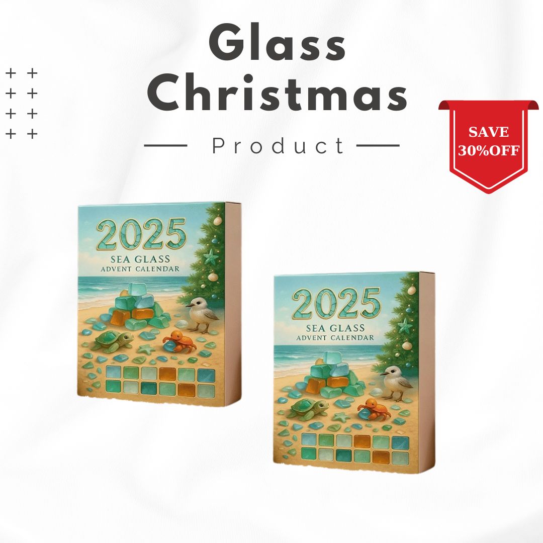 🌊🎄Sea Glass Christmas Tree Advent Calendar