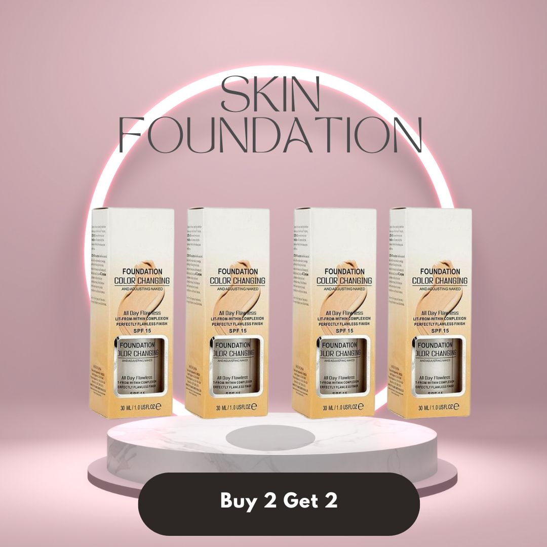 [🎉BIG SALE: Buy 2, Get 2 FREE] 🎁Colour Changing Mature Skin Foundation