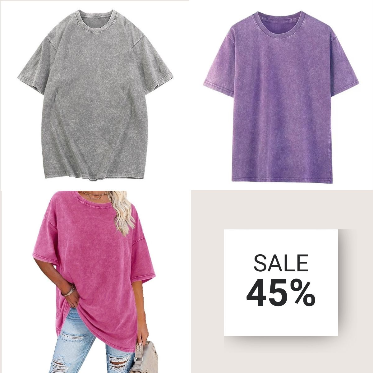 Women's Cotton Round Neck Short Sleeve T-shirt – Summer Casual Fashion Top