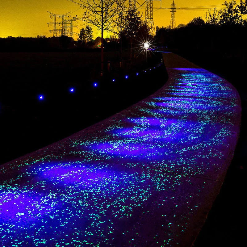 🌟300/600/900 Pcs Multicolor Glow - Outdoor Luminous Stones