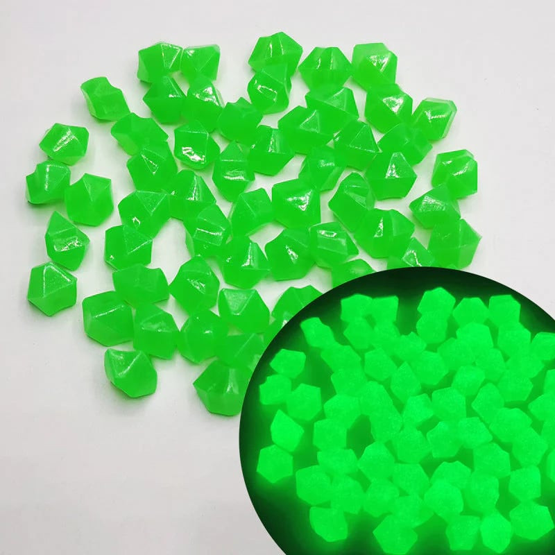 🌟300/600/900 Pcs Multicolor Glow - Outdoor Luminous Stones