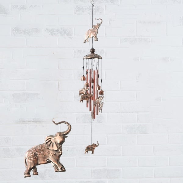 🎁Pure Hand-Made Copper Horse Wind Chimes