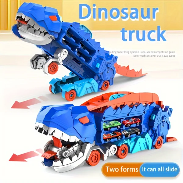 🔥FASH SALE🔥Transport Dinosaur Truck with Foldable Sliding 04 🚗