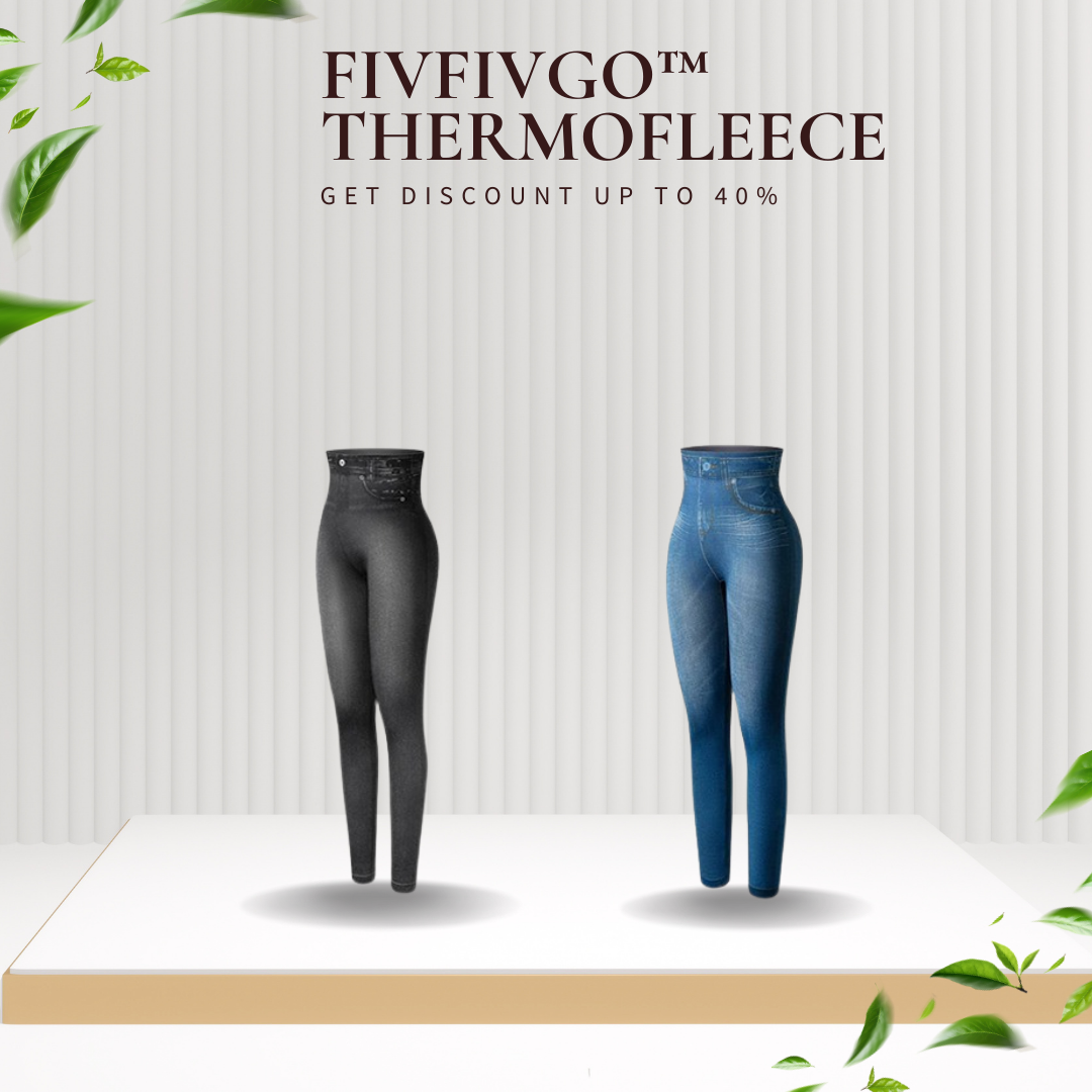 🔥Last Day SALE 49% OFF🔥Fivfivgo™ Thermofleece - Jeggings aus Denim