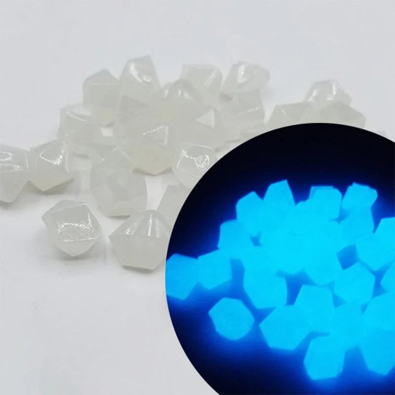 🌟300/600/900 Pcs Multicolor Glow - Outdoor Luminous Stones