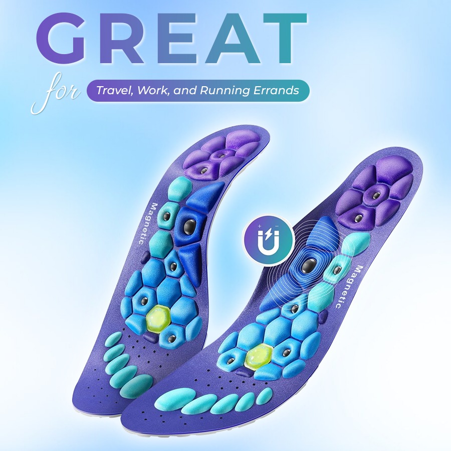 🔥Last Day 50% OFF🔥Akusoli Magnetic Arch Support Insoles