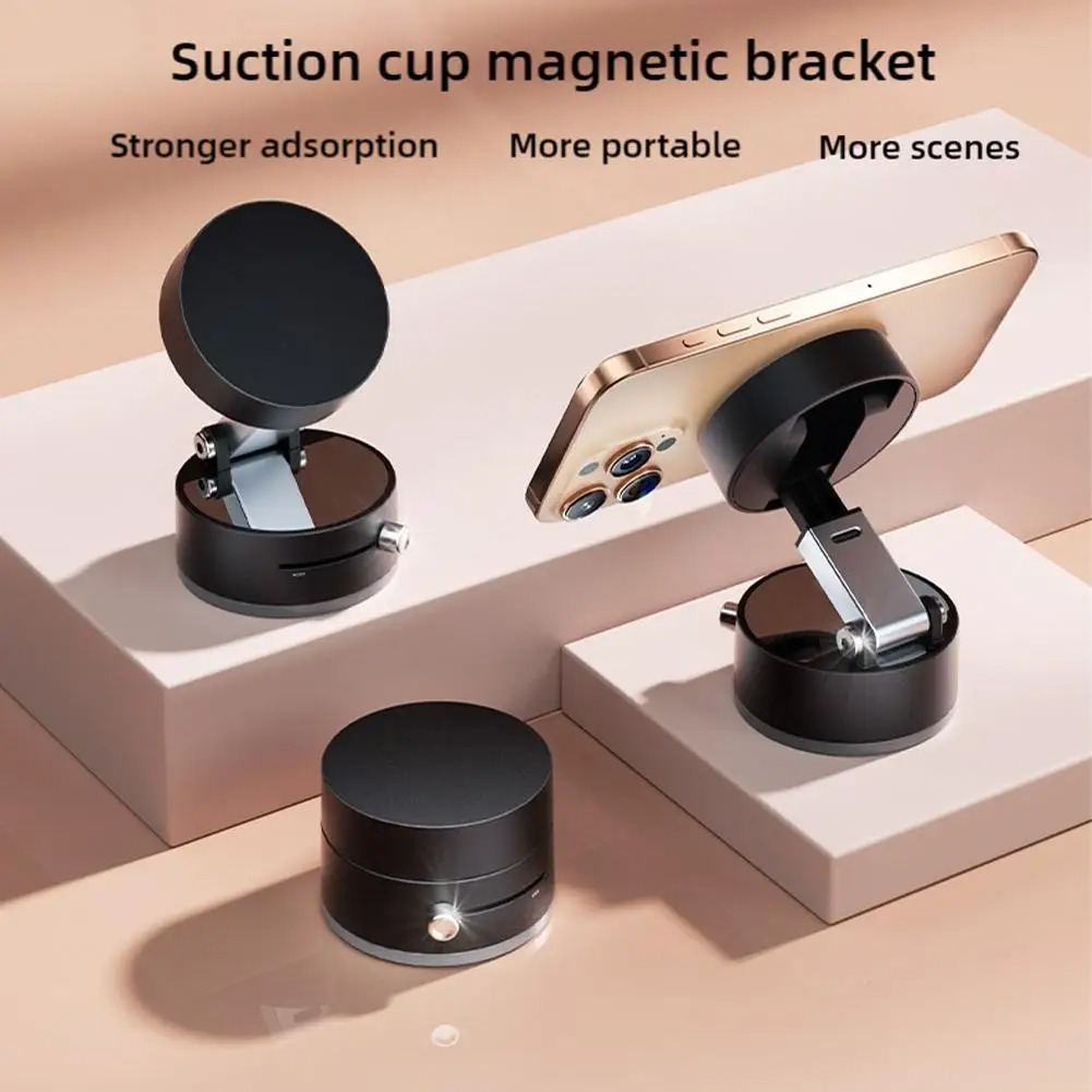 🔥Last Day 50% Off🔥Mobile Phone Vacuum Suction Cup Holder Double-sided Magnetic Suction Cup
