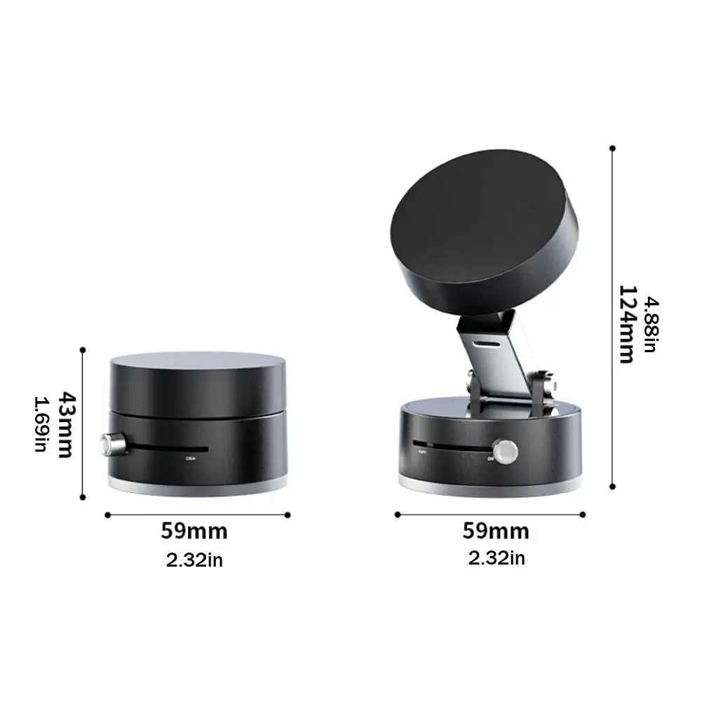 🔥Last Day 50% Off🔥Mobile Phone Vacuum Suction Cup Holder Double-sided Magnetic Suction Cup