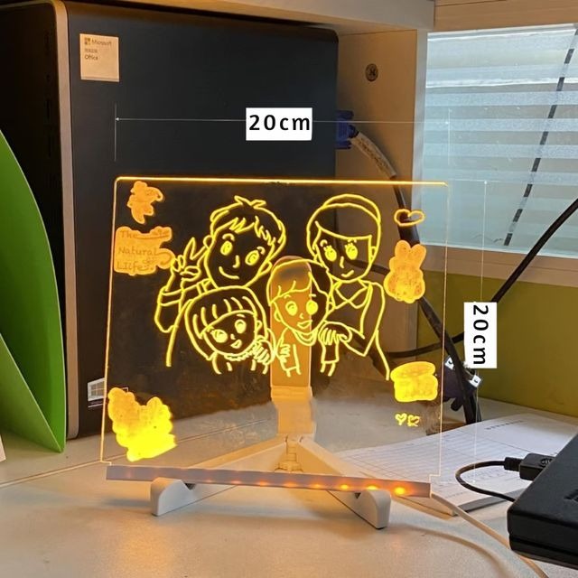 🌞Summer Sale 60% OFF - Creative Rewritable Acrylic LED Message Board 🎨
