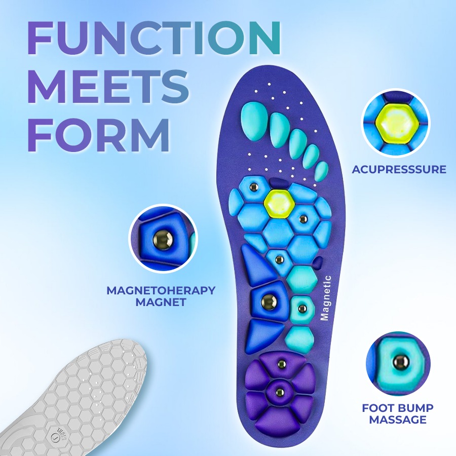 🔥Last Day 50% OFF🔥Akusoli Magnetic Arch Support Insoles