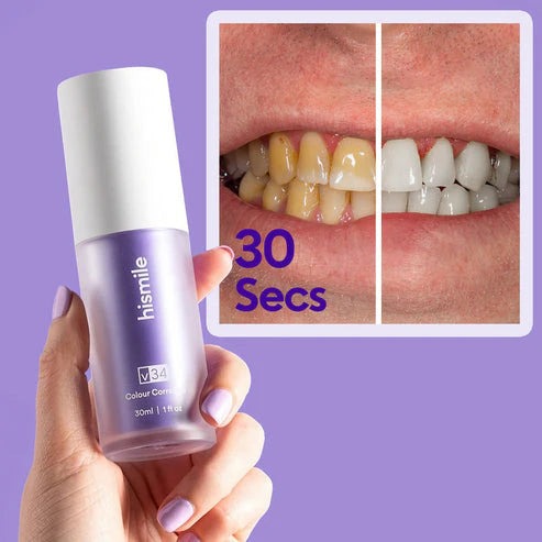 Hismile V34 Color Corrector Serum – Achieve a Brighter, Whiter Smile