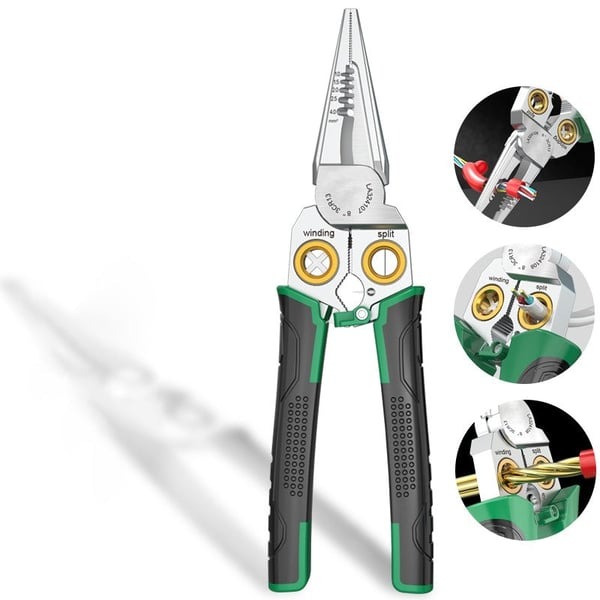 💥LAST DAY HOT SALE: 50% OFF🔥8-in-1 Multi-Functional Wire Stripper Scissors With Electrical Test