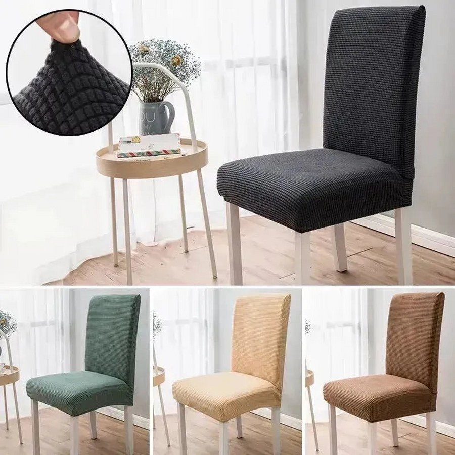 Modern Waterproof Stretch Dining Chair Covers