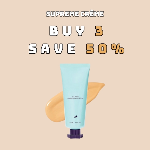Supreme Crème – All-in-one moisturizer, concealer & coverage 💧✨ Lightweight & waterproof