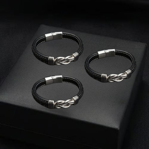To My Son - Son's Infinity Bracelet Gift Set
