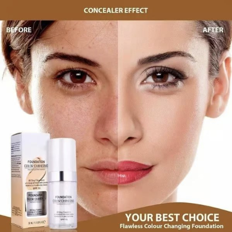 [🎉BIG SALE: Buy 2, Get 2 FREE] 🎁Colour Changing Mature Skin Foundation