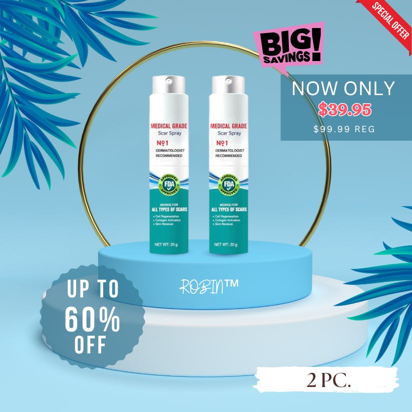 ✨👩‍⚕️Special Offer – Scar Rejuvenation Spray (🔥70% OFF Inside!)