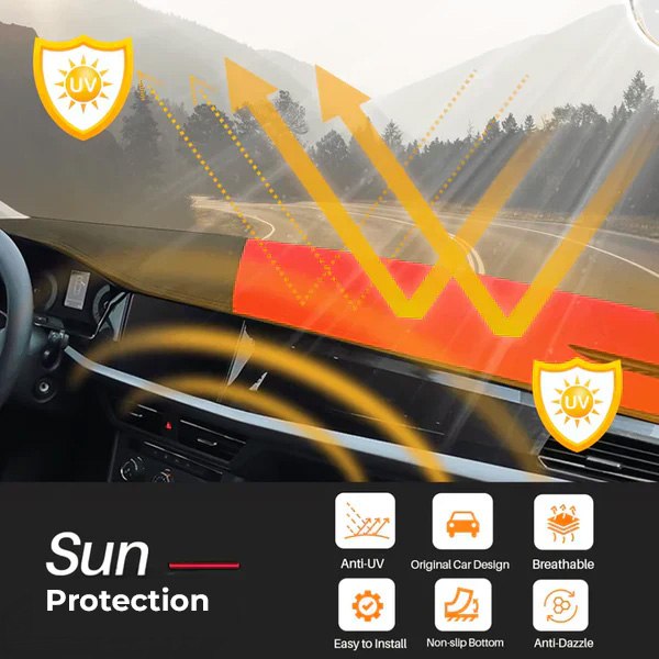 Apex Custom Fit Dashboard Mat Cover For Sedan, Hatchback, , MPV, Truck, SUV etc.