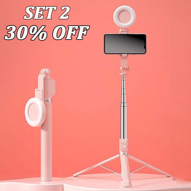 🎁 Early Christmas Sale 50% OFF🔥New 6 in 1 Bluetooth Selfie Stick