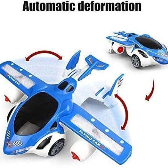 Automatic Deformation Car With Light & Music