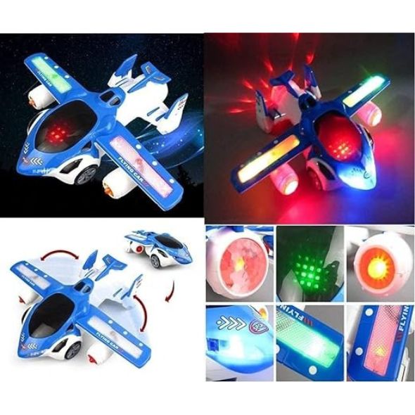 Automatic Deformation Car With Light & Music