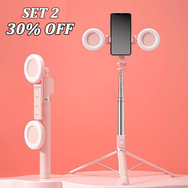 🎁 Early Christmas Sale 50% OFF🔥New 6 in 1 Bluetooth Selfie Stick
