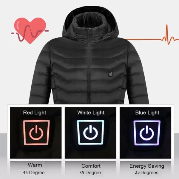 Heated Puffer Jacket - Unisex