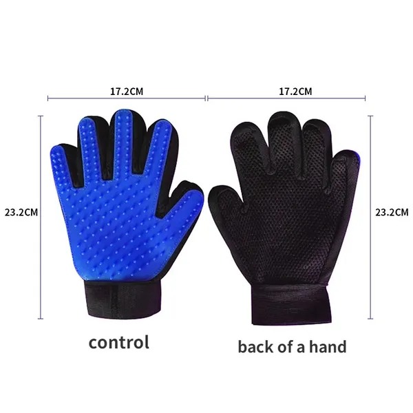 Pet Hair Deshedding Brush Comb Glove