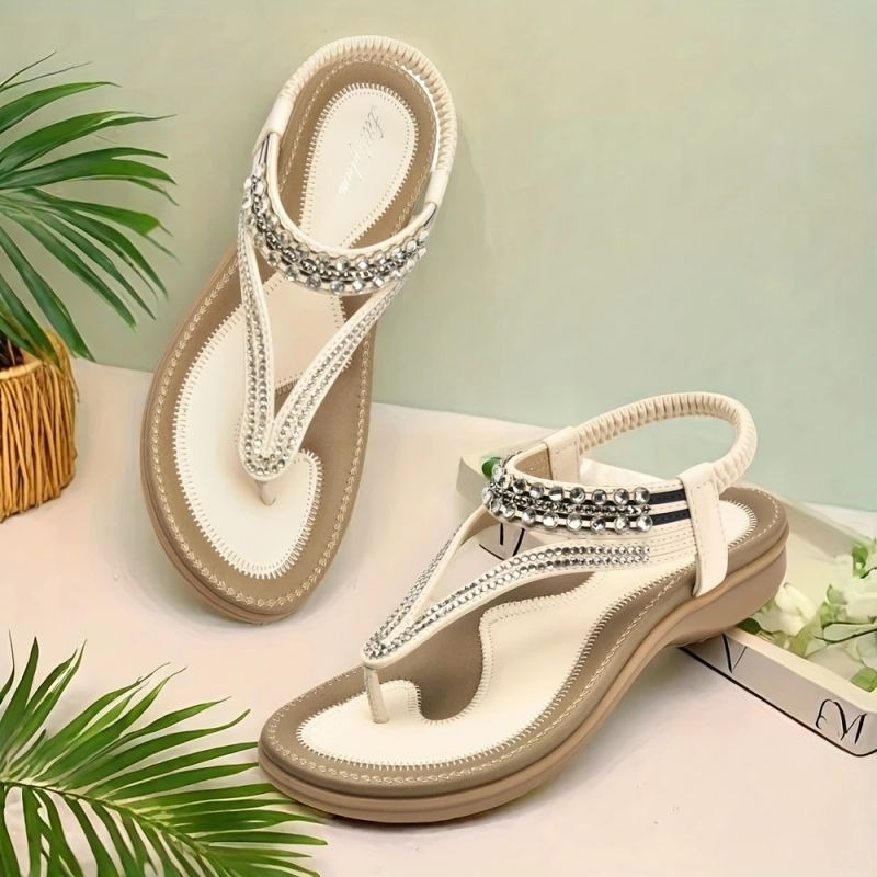💥One Day Only! 60% OFF Glamorous T-Strap Sandals for Women💥