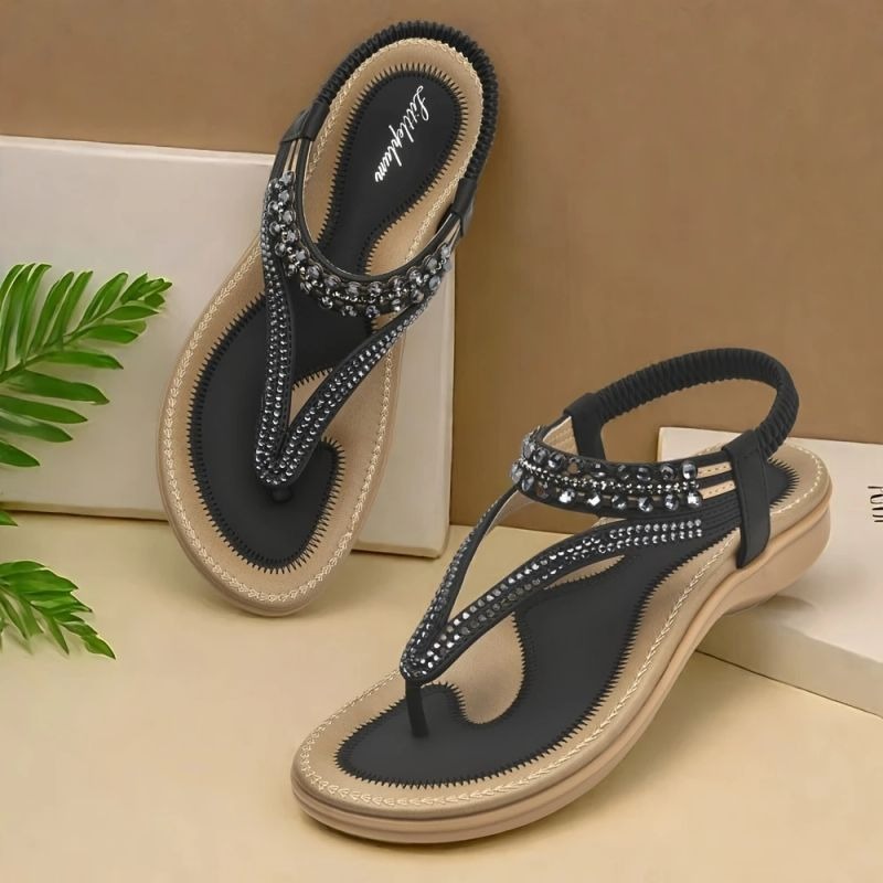 💥One Day Only! 60% OFF Glamorous T-Strap Sandals for Women💥