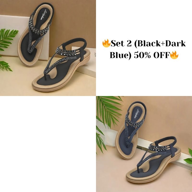 💥One Day Only! 60% OFF Glamorous T-Strap Sandals for Women💥