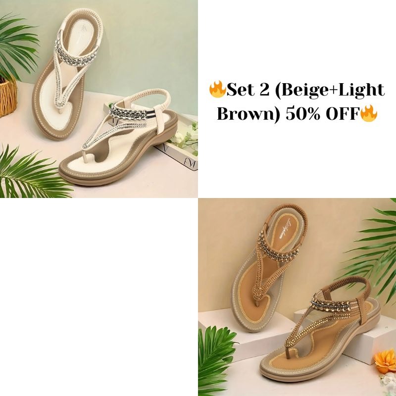 💥One Day Only! 60% OFF Glamorous T-Strap Sandals for Women💥