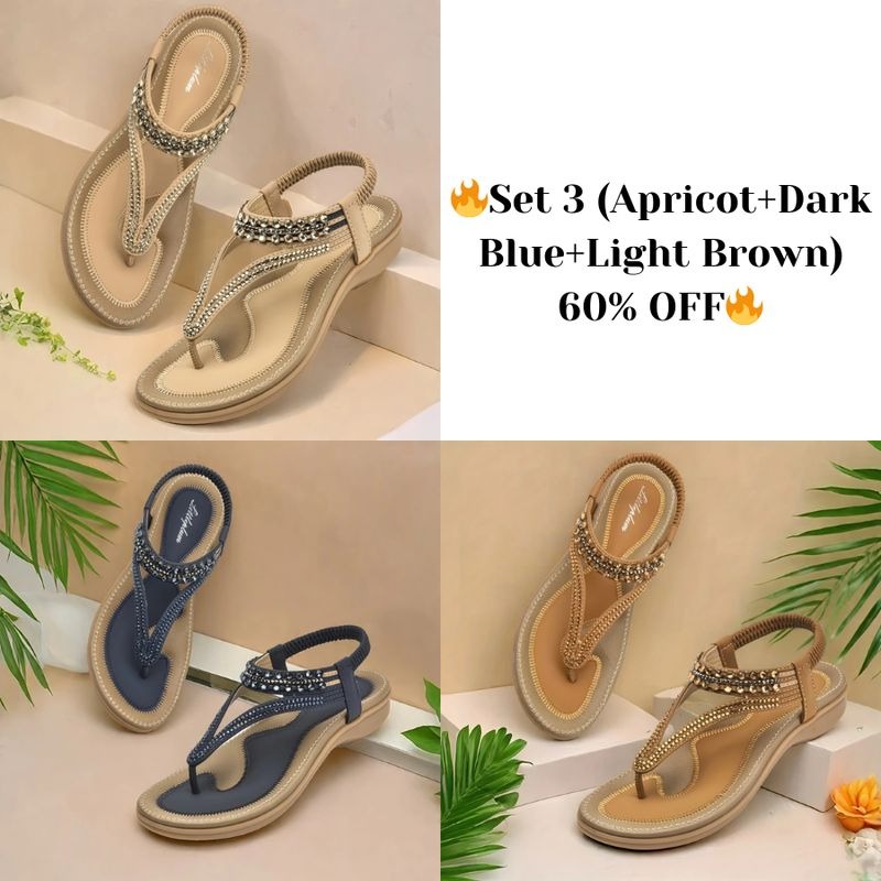 💥One Day Only! 60% OFF Glamorous T-Strap Sandals for Women💥