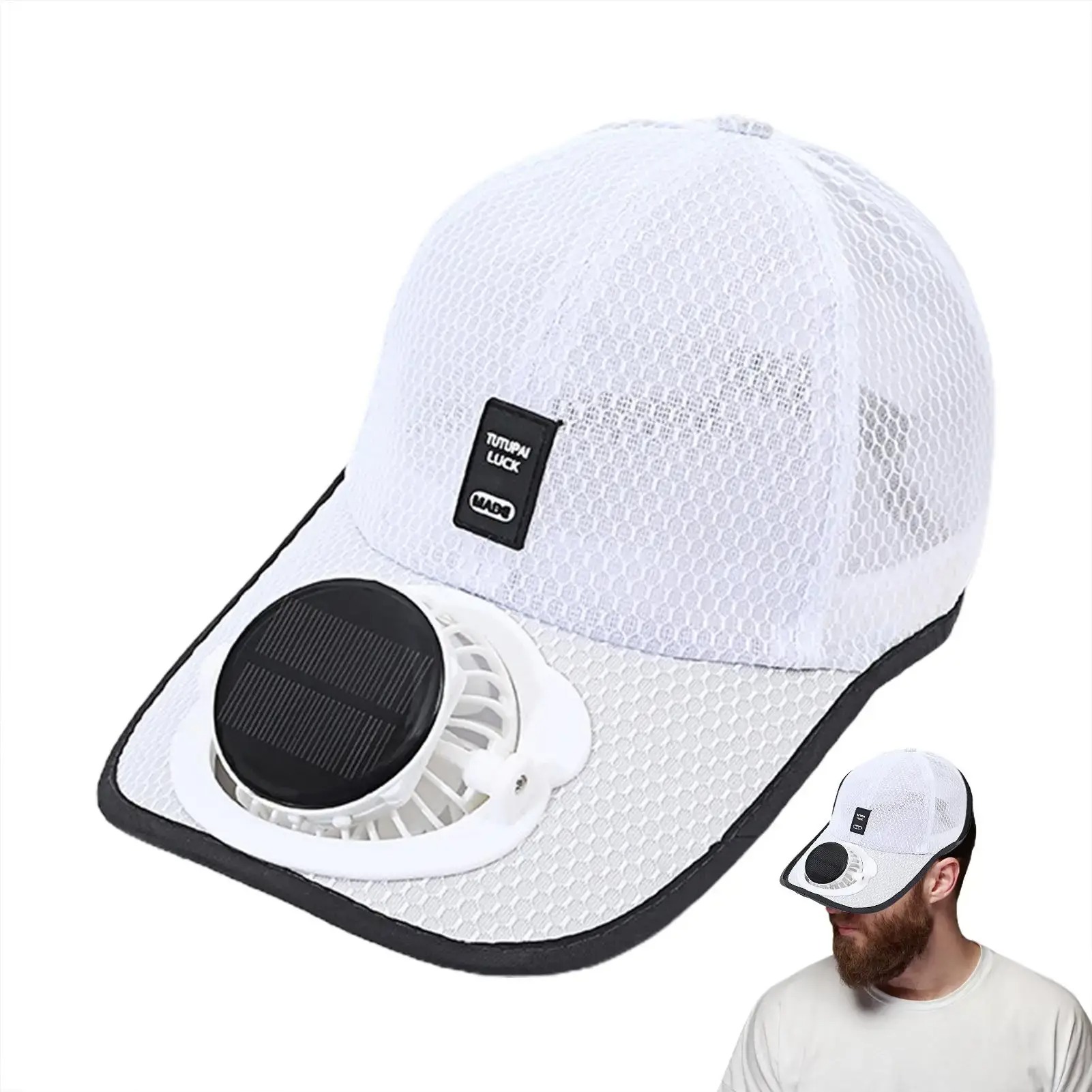 ⚡️FLASH SALE 70% OFF🎁Breathable Sunhat with Solar Fan