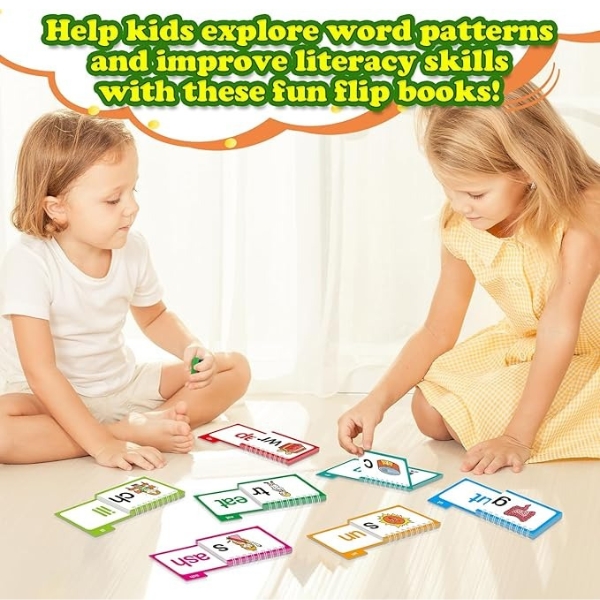 🔥Last Day 49% OFF🔥30 Charming Rhyme & Reading Flip Books – Early Literacy Fun for Kids