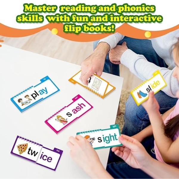 🔥Last Day 49% OFF🔥30 Charming Rhyme & Reading Flip Books – Early Literacy Fun for Kids