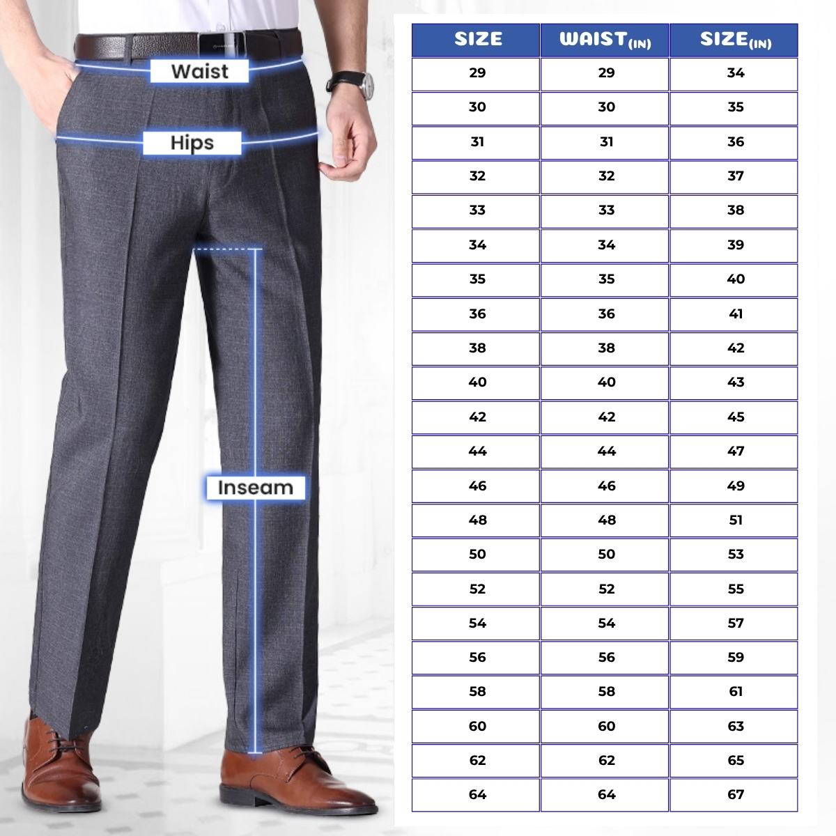 LAST DAY 70% OFF - Men’s Pleated Ice Silk High-Waist Comfort Pants