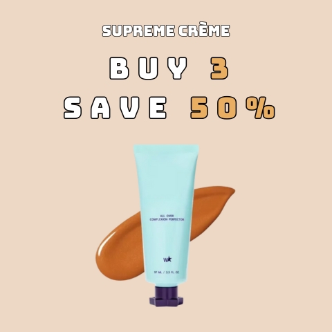 Supreme Crème – All-in-one moisturizer, concealer & coverage 💧✨ Lightweight & waterproof
