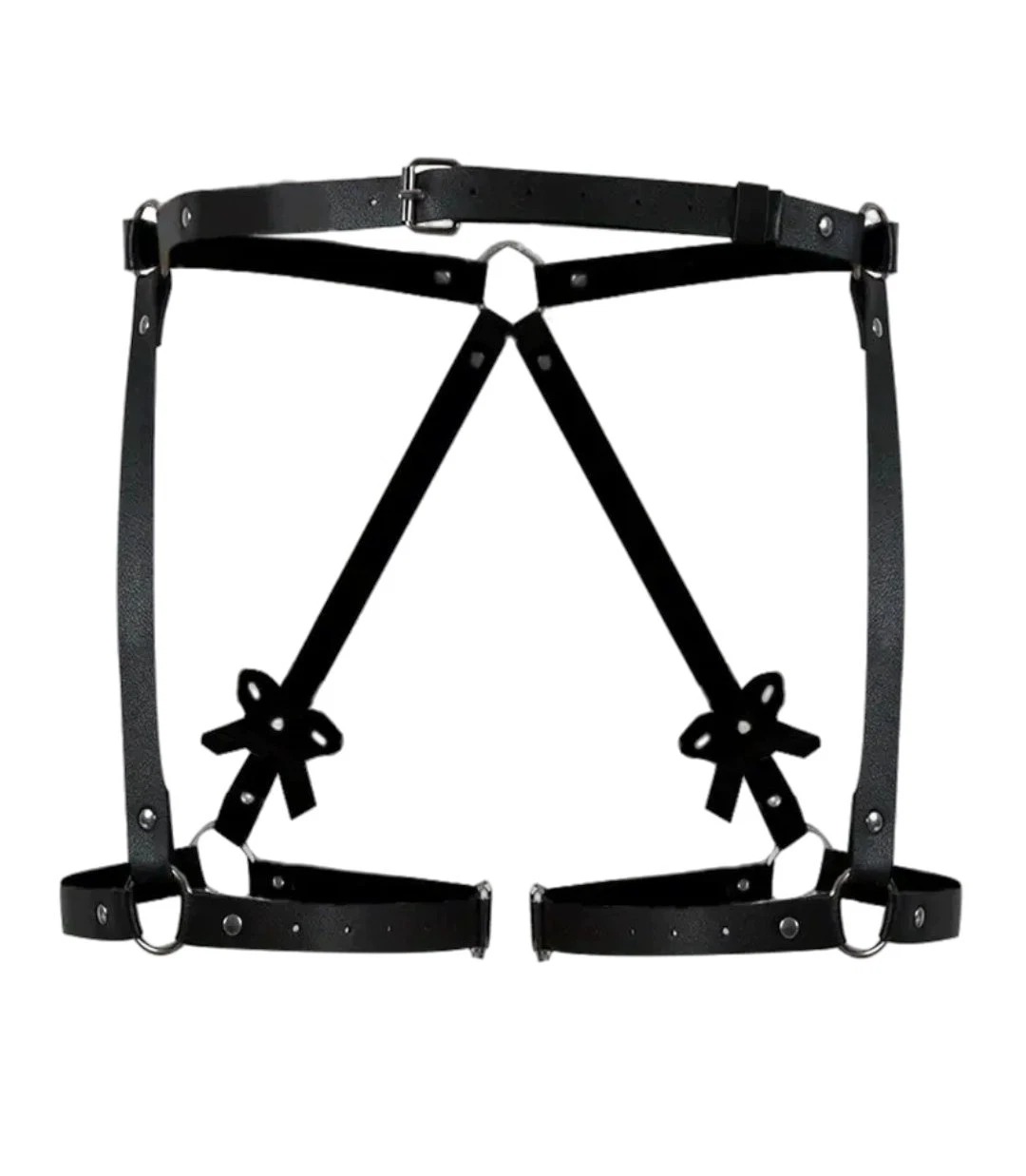 Sexy Handcuffs - Woman Leather Sexy Harness Belts