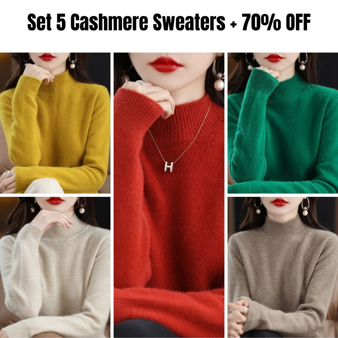 ☃ Winter Hot Sale 70% OFF 🔥 Cashmere Sweaters for Women