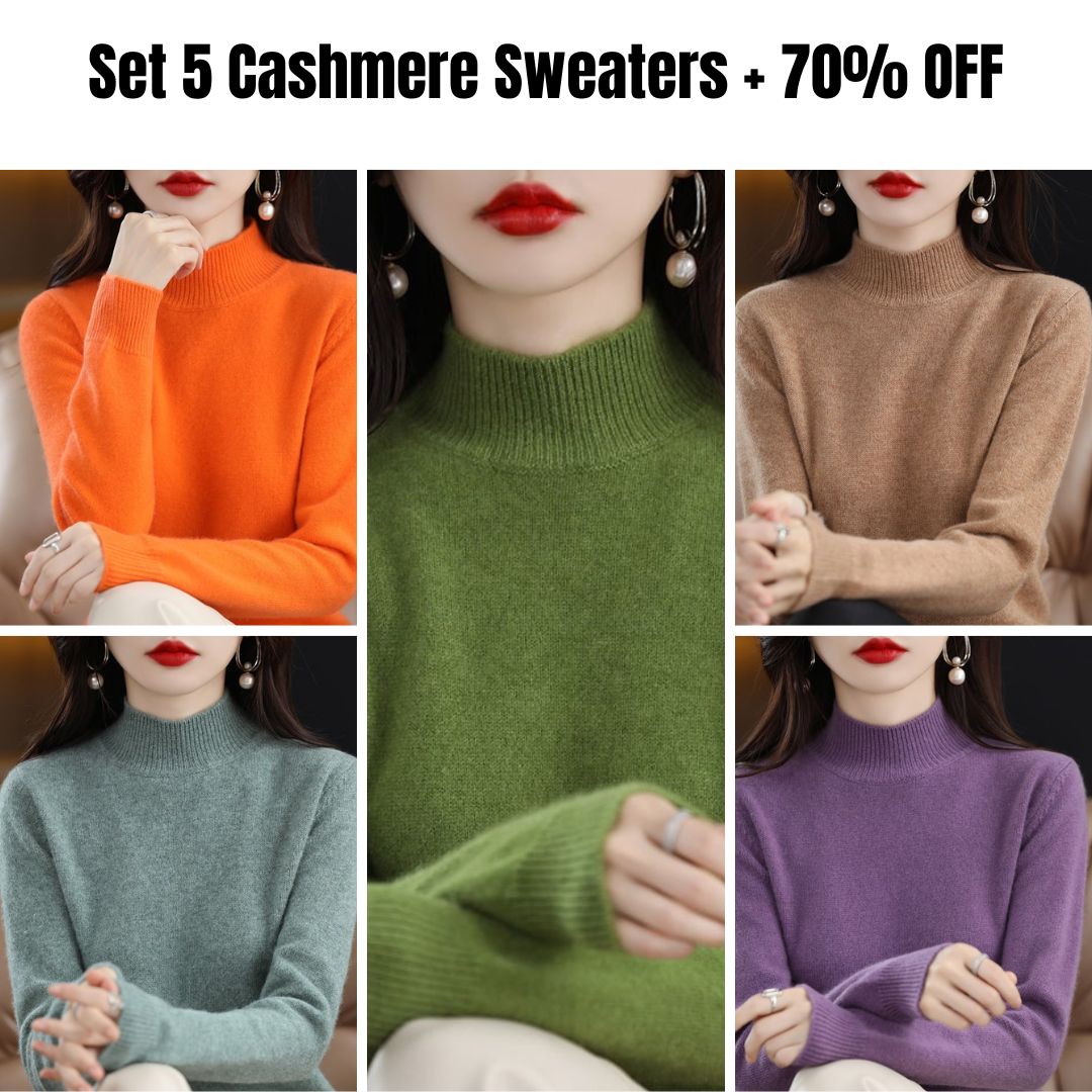 ☃ Winter Hot Sale 70% OFF 🔥 Cashmere Sweaters for Women