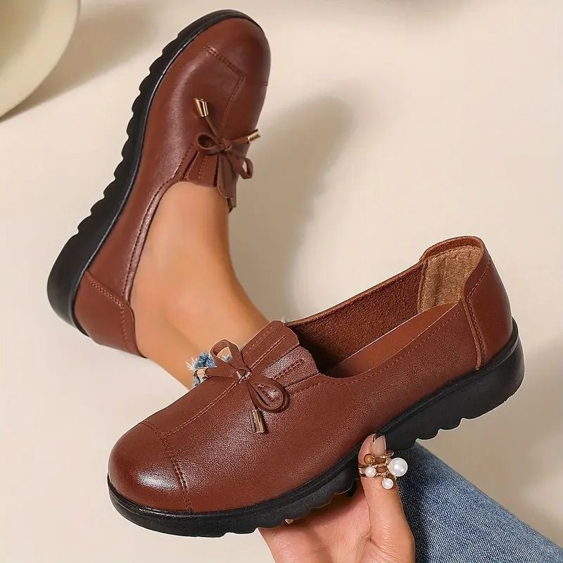 💥Hot Special Discount 70% OFF💥 Women's Comfort Slip-On Loafers, Premium Leather, Soft Sole & Comfortable